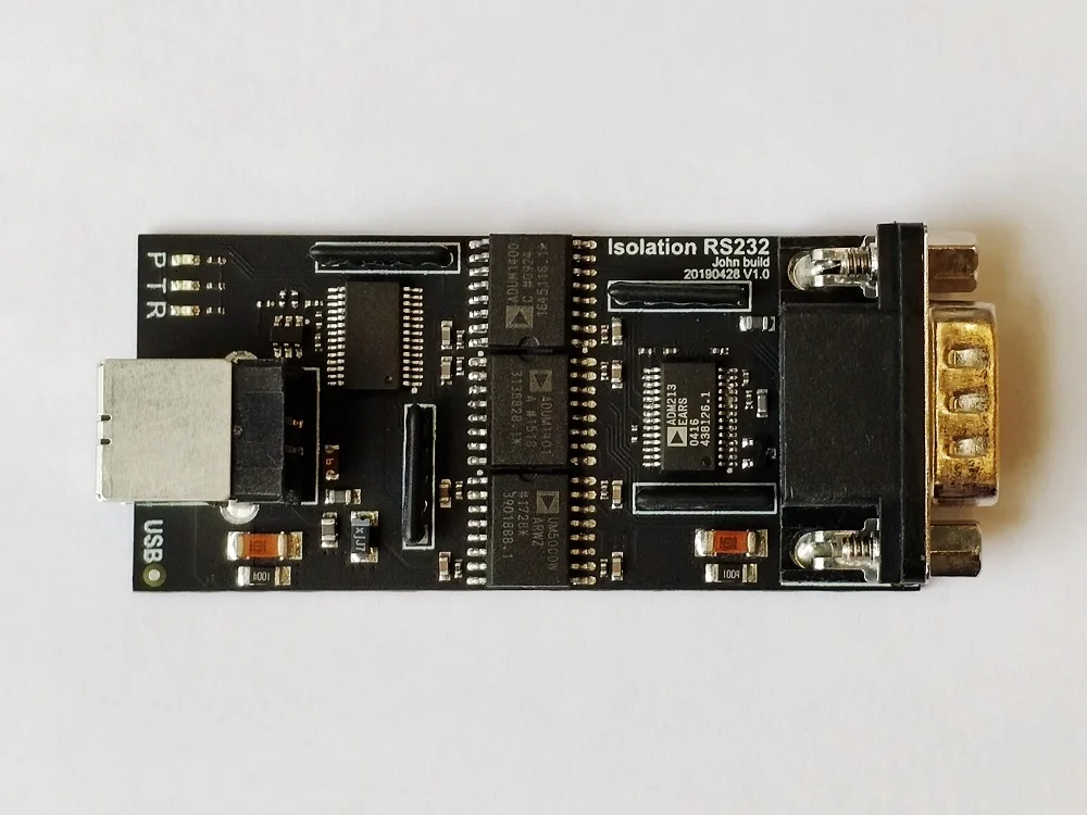 Isolation USB to RS232 Module Isolated 9pin 9pin Full Signal Table Meter for 34401A
Isolation USB to RS232 Module Isolated 9pin 9pin Full Signal Table Meter for 34401A