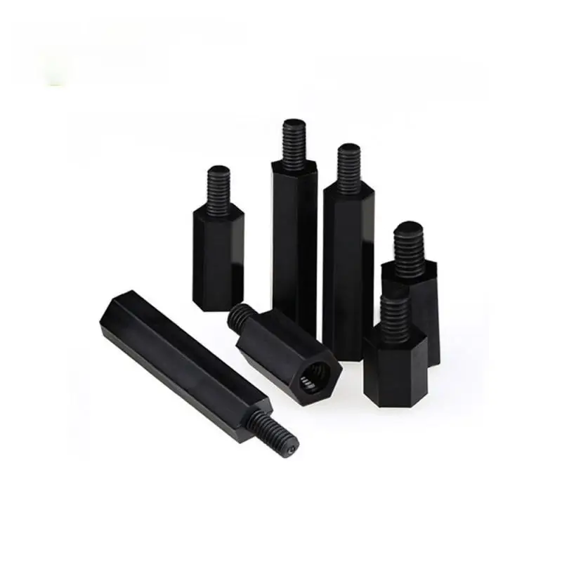M2/M2.5/M3/M4 Thread Black Spacing Screw Plastic For PCB Motherboard Fixed Nylon Standoff Spacer Pillar
M2/M2.5/M3/M4 Thread Black Spacing Screw Plastic For PCB Motherboard Fixed Nylon Standoff Spacer Pillar