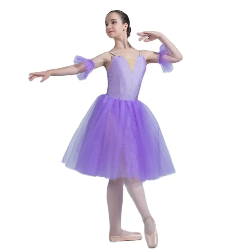 

20014 Lilac Spandex Camisole Leotard Dress for Girls and Women Ballet Dancing Tutu Ballerina Dance Costume Romantic Tutus