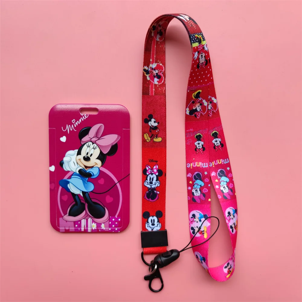 Disney Minnie Identification Card Holder Red Badge Lanyard Credit Hanging Card Case Nurse Credencial Gift
Disney Minnie Identification Card Holder Red Badge Lanyard Credit Hanging Card Case Nurse Credencial Gift