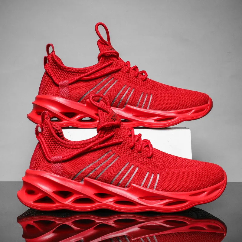 Summer Hot Sale Fashion Red Men's Sneakers Breathable Mesh Unisex Size 36-46 Platform High Quality Sneakers Mens Trainers Shoes
Summer Hot Sale Fashion Red Men's Sneakers Breathable Mesh Unisex Size 36-46 Platform High Quality Sneakers Mens Trainers Shoes