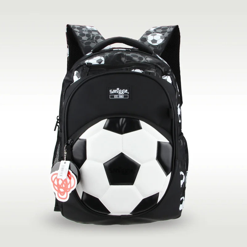 Australia Original Smiggle Children's Schoolbag Boys Pupil Backpack Big White Football 7-12 Years Old Waterproof 16 Inches
Australia Original Smiggle Children's Schoolbag Boys Pupil Backpack Big White Football 7-12 Years Old Waterproof 16 Inches