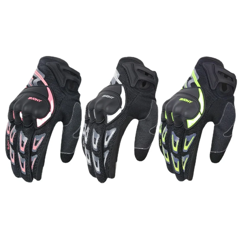 Motorcycle gloves mesh breathable four seasons riding motorcycle rider anti-fall off-road racing men's full finger
Motorcycle gloves mesh breathable four seasons riding motorcycle rider anti-fall off-road racing men's full finger