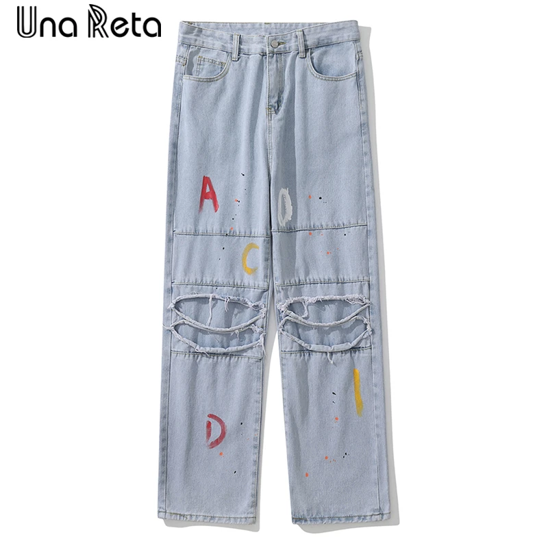 Una Reta High street Men Jeans 2022 New Hip Hop Colorful print Men's Pant Jean Denim Streetwear Harajuku Jeans Men Trousers
Una Reta High street Men Jeans 2022 New Hip Hop Colorful print Men's Pant Jean Denim Streetwear Harajuku Jeans Men Trousers