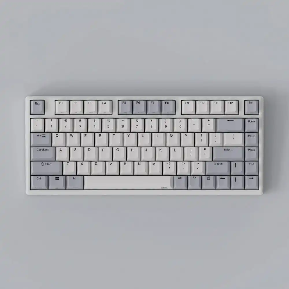 NIZ Keyboard MICRO 82 Keys White Grey 35g/45g Electro Capacitive Programmable PBT Keycap USB / Bluetooth / RGB Game Version
NIZ Keyboard MICRO 82 Keys White Grey 35g/45g Electro Capacitive Programmable PBT Keycap USB / Bluetooth / RGB Game Version