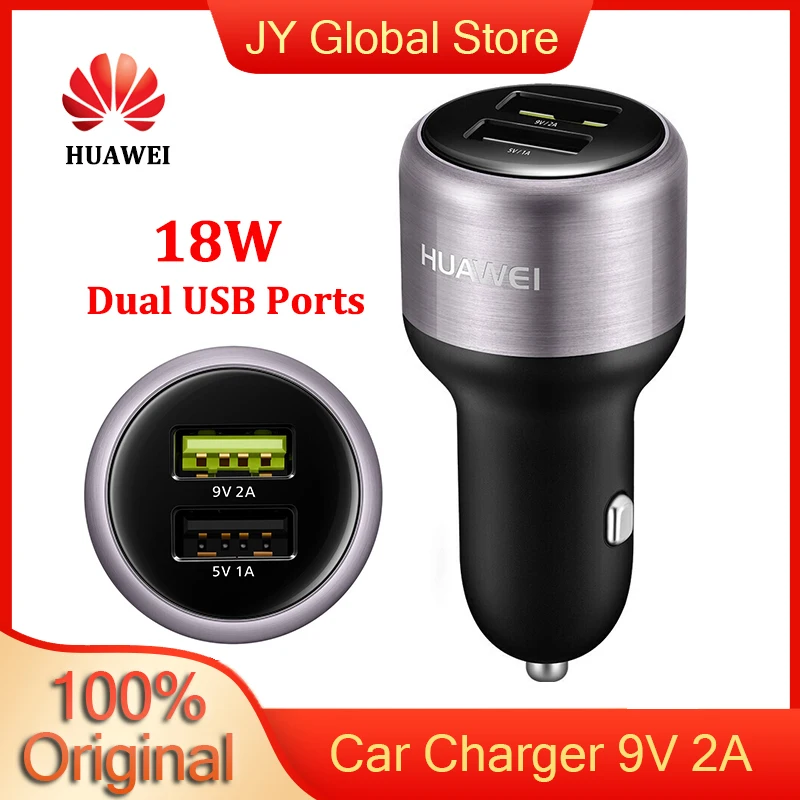 HUAWEI Supercharge Car Charger 9V 2A QuickCharge Dual Output Ports For Huawei P30 P20 P10 P9 Plus Mate 30 20 10 9 8 Pro Lite
HUAWEI Supercharge Car Charger 9V 2A QuickCharge Dual Output Ports For Huawei P30 P20 P10 P9 Plus Mate 30 20 10 9 8 Pro Lite