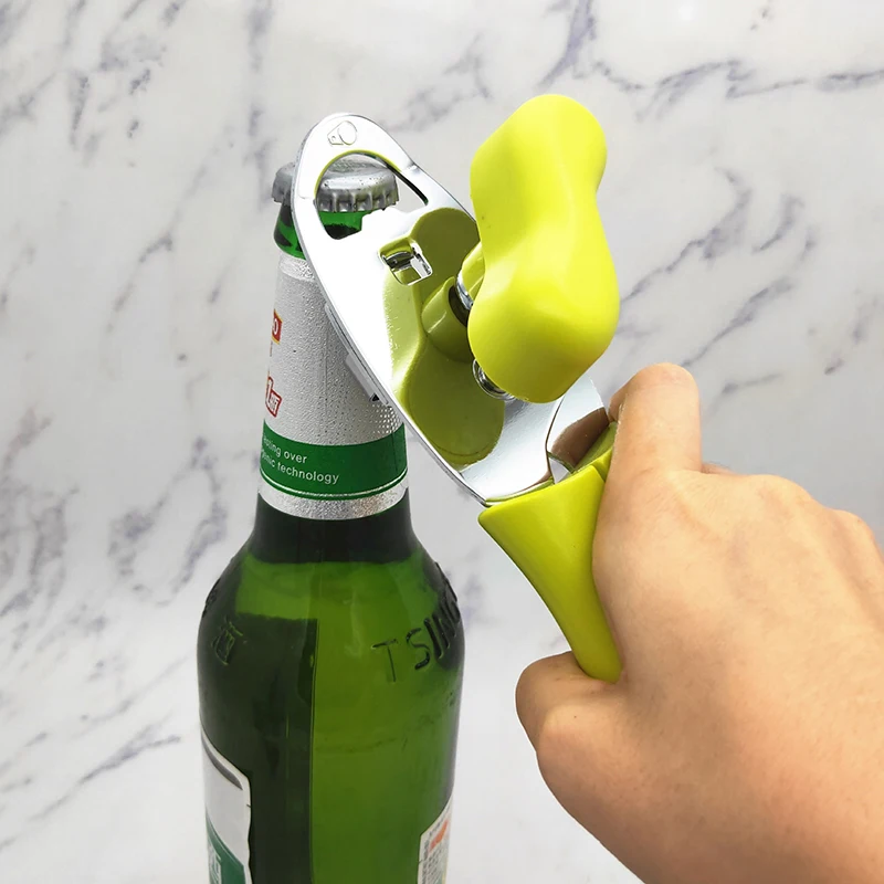 Multi-Function Easy Bottle Opener Can Opener Stainless Steel Professional Effortless With Turn Knob For Household Kitchen Tools
Multi-Function Easy Bottle Opener Can Opener Stainless Steel Professional Effortless With Turn Knob For Household Kitchen Tools