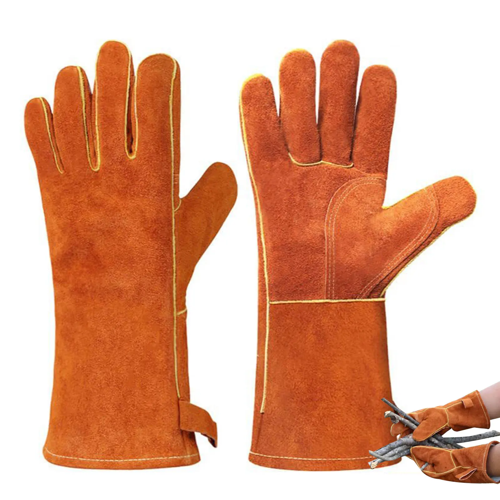 Heat Resistant Gloves For Grilling 1 Pair Kitchen BBQ Oven Gloves Comfortable Outdoor And Industrial Gloves For Barbecue
Heat Resistant Gloves For Grilling 1 Pair Kitchen BBQ Oven Gloves Comfortable Outdoor And Industrial Gloves For Barbecue