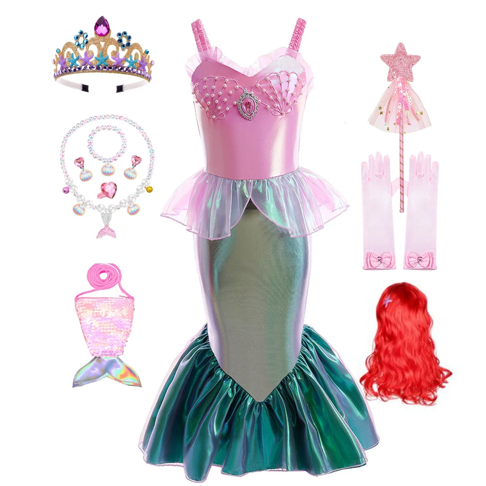 Mermaid Costume for Girl Kid Princess Halloween Cosplay Fancy Carnival Baby
Mermaid Costume for Girl Kid Princess Halloween Cosplay Fancy Carnival Baby