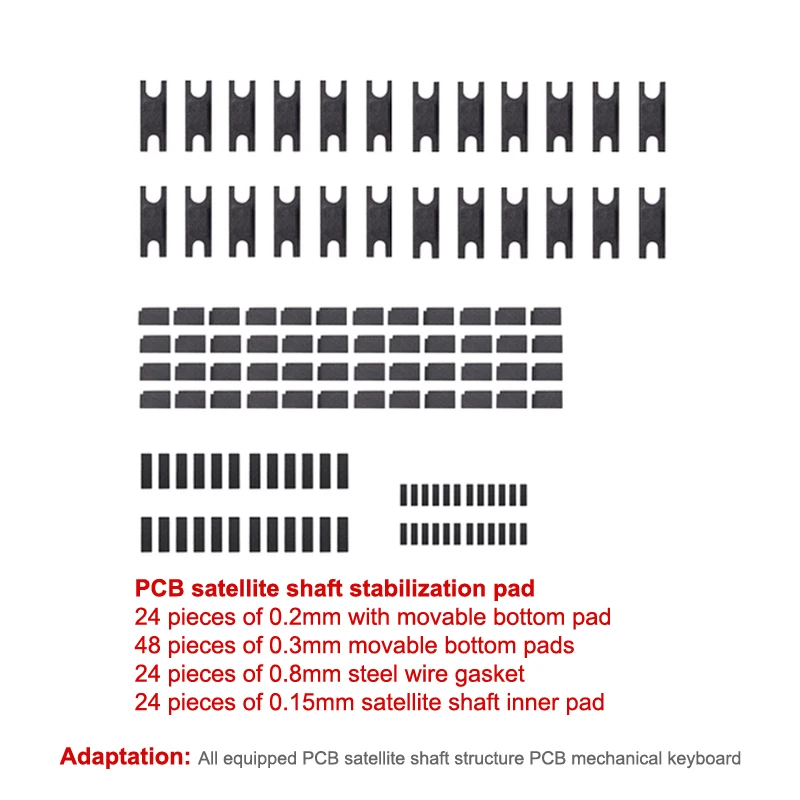 1Set Complete Keysporon Pcb Repair Pad Mechanical Keyboard PCB Stabilizer Satellite Shaft Gaskets Sticker Repair Pad Stickers
1Set Complete Keysporon Pcb Repair Pad Mechanical Keyboard PCB Stabilizer Satellite Shaft Gaskets Sticker Repair Pad Stickers