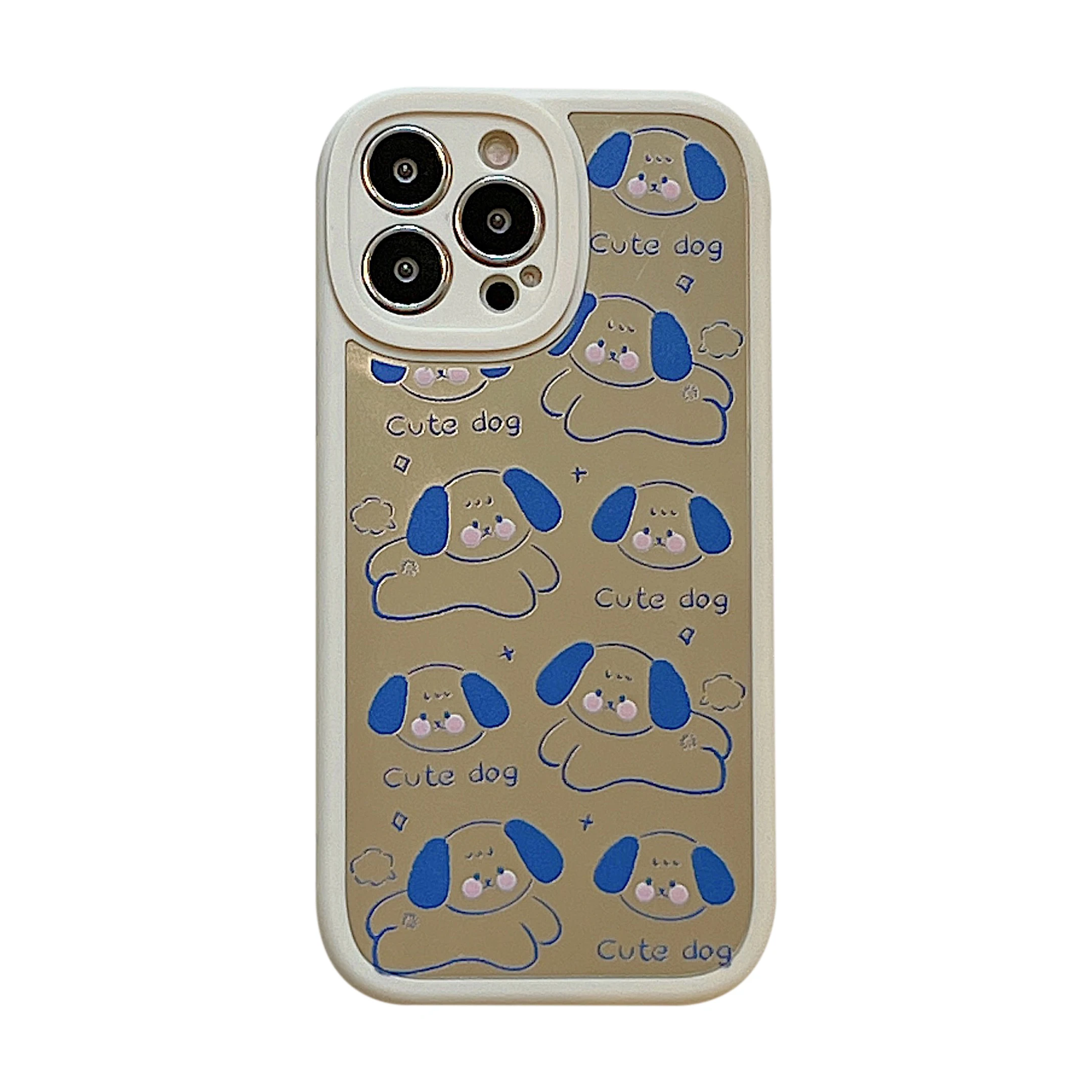 Cartoon Back Mirror Lovely Dogs Case for iPhone 11 12 13 Pro Max 8 7 Plus Xr Xs Max X SE 2020 12 Mini Soft Back Cover Capa
Cartoon Back Mirror Lovely Dogs Case for iPhone 11 12 13 Pro Max 8 7 Plus Xr Xs Max X SE 2020 12 Mini Soft Back Cover Capa