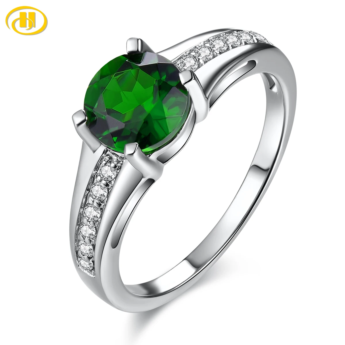 Stock Clearance Natural Chrome Diopside Sterling Silver Rings 1.3 Carats Genuine Diopside Deep Green S925 Classic Jewelrys
Stock Clearance Natural Chrome Diopside Sterling Silver Rings 1.3 Carats Genuine Diopside Deep Green S925 Classic Jewelrys