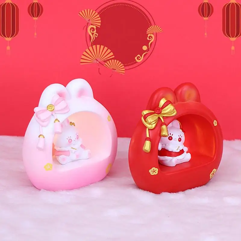 Детский ночник в спальню, полимерная лампа в виде кролика, с теплым желтым светильник, для девочек
Детский ночник в спальню, полимерная лампа в виде кролика, с теплым желтым светильник, для девочек