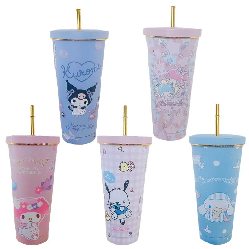 Sanrioed Purin Dog Kuromi Cinnamoroll My Melody Pochacco Anime Kawaii 304 Stainless Steel Large Capacity Thermos Cup Straw Cups
Sanrioed Purin Dog Kuromi Cinnamoroll My Melody Pochacco Anime Kawaii 304 Stainless Steel Large Capacity Thermos Cup Straw Cups