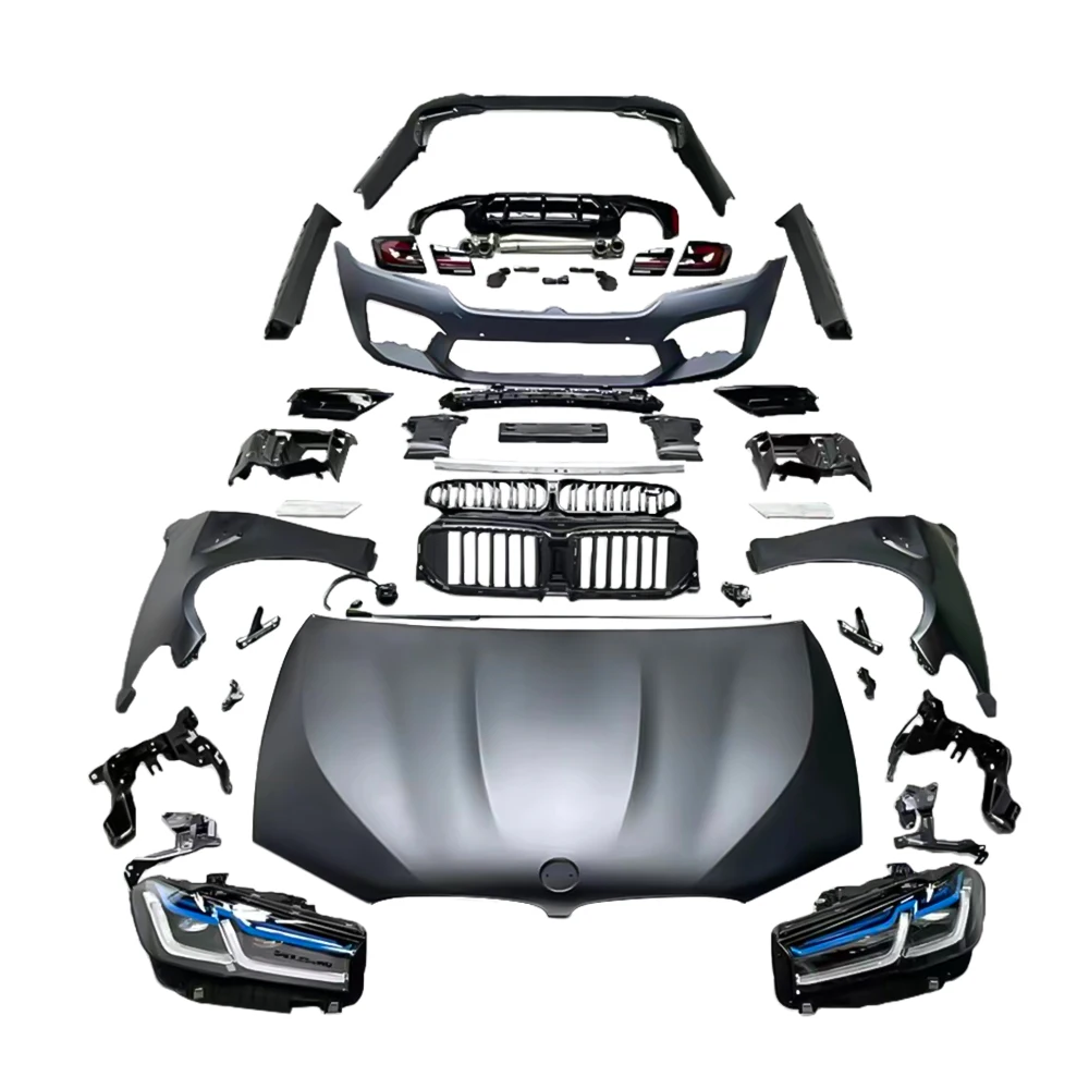 Kabeer 5 series F10 Upgrade to G30 latest Body Parts For BMW Old model upgrade To New Body Kit for Car Bumpers
Kabeer 5 series F10 Upgrade to G30 latest Body Parts For BMW Old model upgrade To New Body Kit for Car Bumpers
