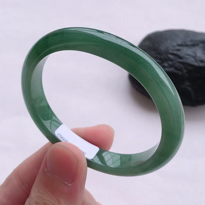 Natural Burmese Light Green Round Jadeite 54mm-64mm Bracelet Elegant Princess Jewelry for Mom and Girlfriend
Natural Burmese Light Green Round Jadeite 54mm-64mm Bracelet Elegant Princess Jewelry for Mom and Girlfriend