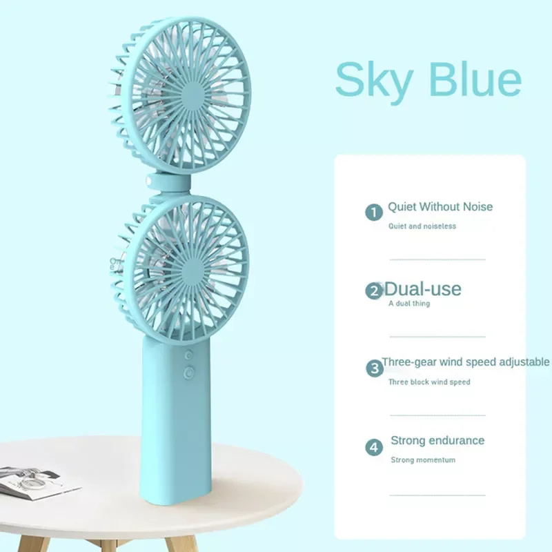 NEW2023 Portable Handheld Fan Office Desktop Multifunctional Hanging Neck Folding Double-head Fans Office Household Appliances
NEW2023 Portable Handheld Fan Office Desktop Multifunctional Hanging Neck Folding Double-head Fans Office Household Appliances