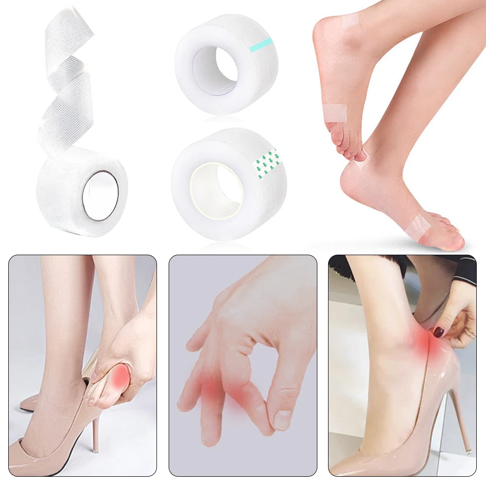 1 Piece Anti-Wear PE Heel Sticker Tape Heel Patch Waterproof First Aid Blister Pedicure Pad Foot Care, 5M X 2.5CM Per Roll
1 Piece Anti-Wear PE Heel Sticker Tape Heel Patch Waterproof First Aid Blister Pedicure Pad Foot Care, 5M X 2.5CM Per Roll