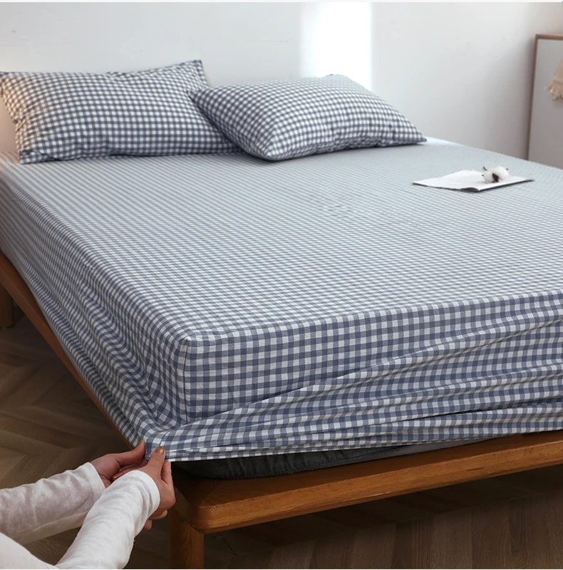 Pure cotton washed cotton bed cover single piece 1.8m Simmons protective cover dust cover cotton solid color bed coverheightened
Pure cotton washed cotton bed cover single piece 1.8m Simmons protective cover dust cover cotton solid color bed coverheightened