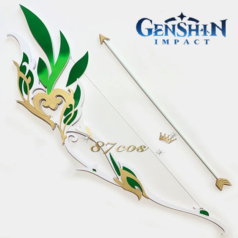 120 см игра Genshin Impact toughnari оружие стрела Аниме Реквизит Рождественский косплей Yelan аксессуары ганью лук Pvc и стрелы 
120 см игра Genshin Impact toughnari оружие стрела Аниме Реквизит Рождественский косплей Yelan аксессуары ганью лук Pvc и стрелы