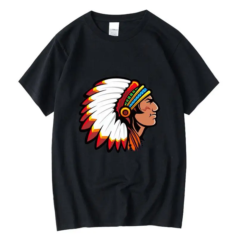 FPACE T-shirt High Quality 100% cotton funny indian head print summer short sleeve o-neck cool t shirt top male t-shirt for men
FPACE T-shirt High Quality 100% cotton funny indian head print summer short sleeve o-neck cool t shirt top male t-shirt for men