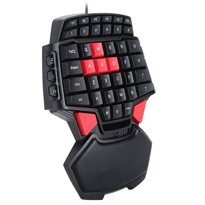 Wired Gaming keyboard double space left and right hand USB single hand keyboard For Windows XP/vista/7/8/10 Mac OS X keyboard
Wired Gaming keyboard double space left and right hand USB single hand keyboard For Windows XP/vista/7/8/10 Mac OS X keyboard