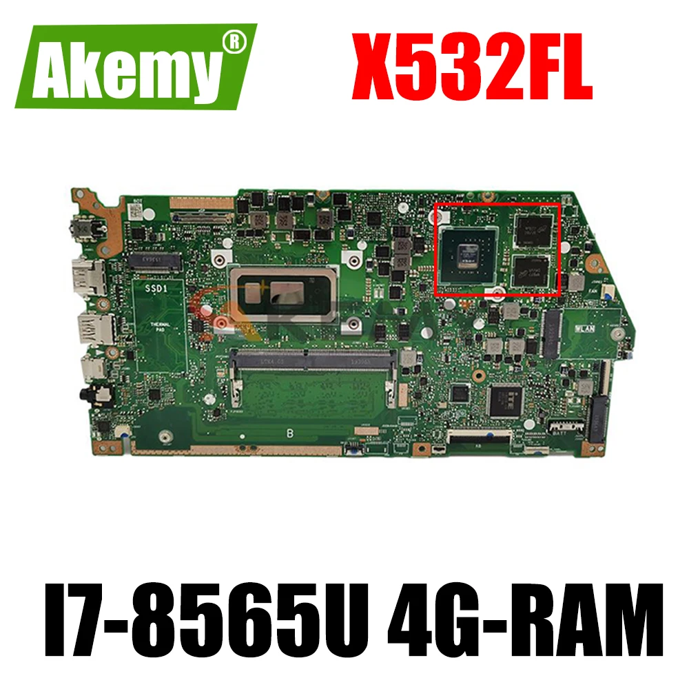 X532FL подходит для ноутбука ASUS VivoBook S15 S532F X532 X532F X532FL X532FA, материнская плата со штативом 4G-RAM MX250
X532FL подходит для ноутбука ASUS VivoBook S15 S532F X532 X532F X532FL X532FA, материнская плата со штативом 4G-RAM MX250