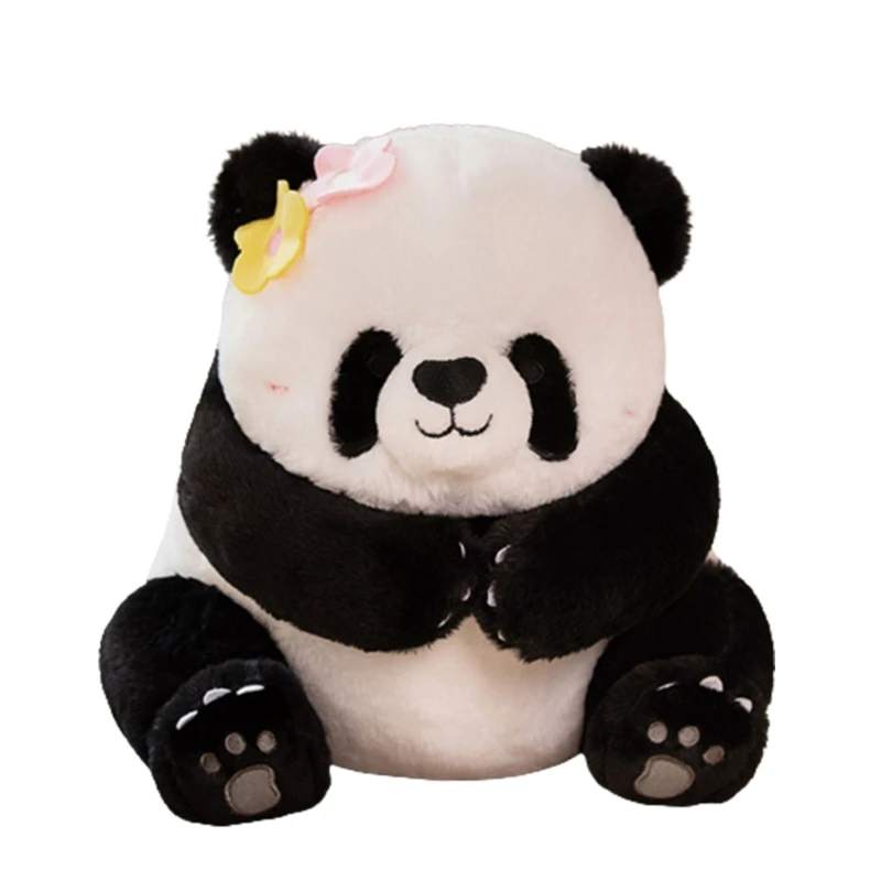 

Sitting Panda Stuffed Panda Plush Toy Panda Plush Toy Pleasing Toy Sleeping Cartoon Sleep Toy Comfort E65D