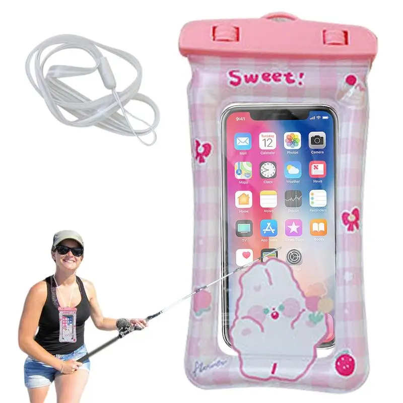 Mobile Phone Waterproof Bag Transparent Three-layer Sealed Waterproof Bag Mobile Phone Three Fold Drifting Beach Fishing Outdoor 
Mobile Phone Waterproof Bag Transparent Three-layer Sealed Waterproof Bag Mobile Phone Three Fold Drifting Beach Fishing Outdoor