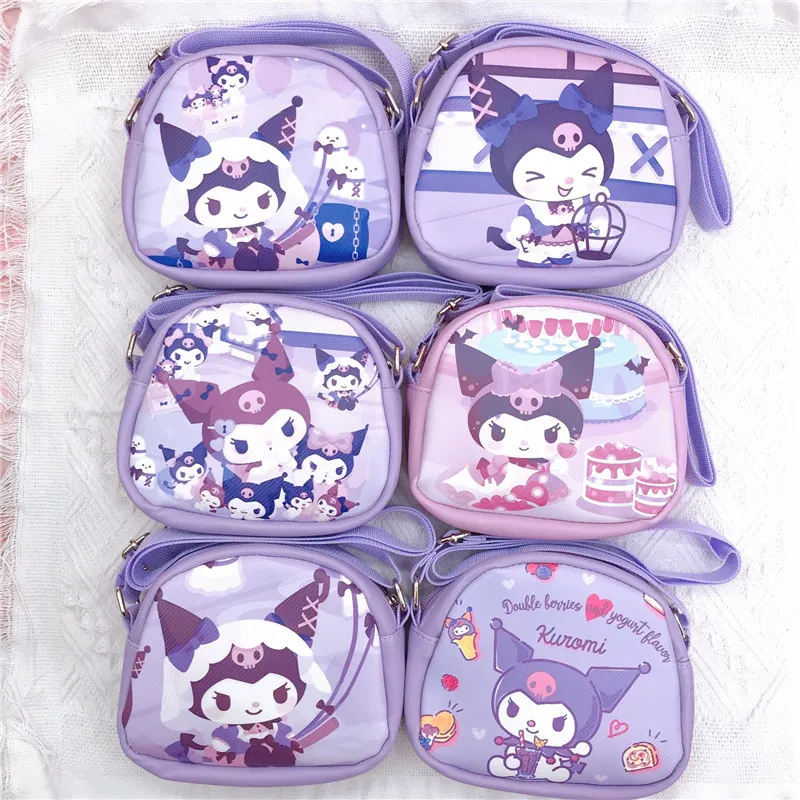 Kawaii Children's Messenger Shoulder Bag Kuromi Double-Sided Printing Small Shoulder Bag Kindergarten Small School Bag
Kawaii Children's Messenger Shoulder Bag Kuromi Double-Sided Printing Small Shoulder Bag Kindergarten Small School Bag