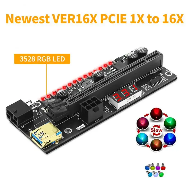 Плата расширения Pci Express с медным проводом, 1-16 контактов, Pci-e 16x
Плата расширения Pci Express с медным проводом, 1-16 контактов, Pci-e 16x