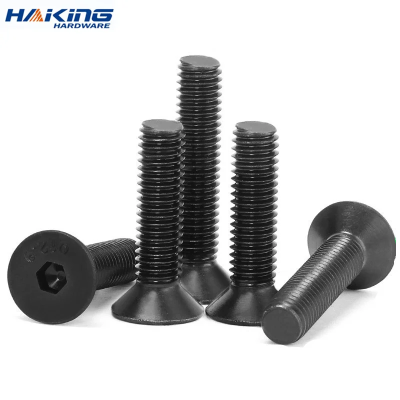 10pcs/lot Hexagon Socket Flat Countersunk Head Screw Bolts Carbon Steel M2 M2.5 M3 M4 M5 M6 M8 M10 M12 Machinery Screw DIN7991 
10pcs/lot Hexagon Socket Flat Countersunk Head Screw Bolts Carbon Steel M2 M2.5 M3 M4 M5 M6 M8 M10 M12 Machinery Screw DIN7991