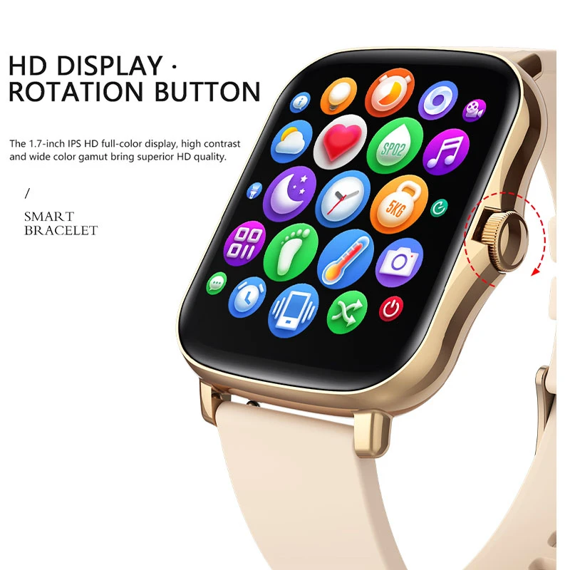 New Y20 P8 Plus Smart Watch Heart Rate Monitor Custom Watch Dial Watch for Men Women 1.7 Inch IP67 Waterproof Fitness Tracker
New Y20 P8 Plus Smart Watch Heart Rate Monitor Custom Watch Dial Watch for Men Women 1.7 Inch IP67 Waterproof Fitness Tracker