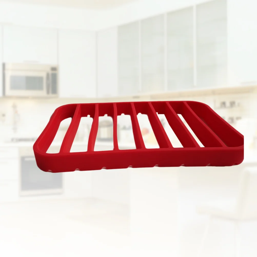 Rack Roasting Silicone Roast Trivet Roaster Racks Turkeybaking Pan Meat Cooking Tray Oven Insert Kitchen Steaming Nonstick 
Rack Roasting Silicone Roast Trivet Roaster Racks Turkeybaking Pan Meat Cooking Tray Oven Insert Kitchen Steaming Nonstick
