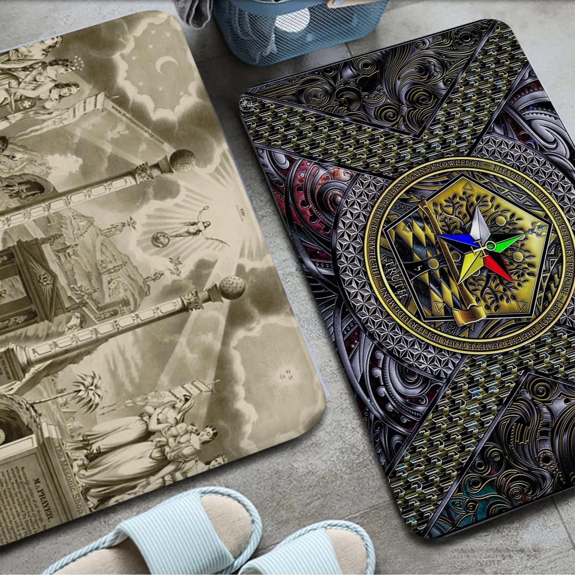Freemason Illuminati Kitchen Mat Retro Multiple Choice Living Room Kitchen Rug Non-Slip Alfombra
Freemason Illuminati Kitchen Mat Retro Multiple Choice Living Room Kitchen Rug Non-Slip Alfombra
