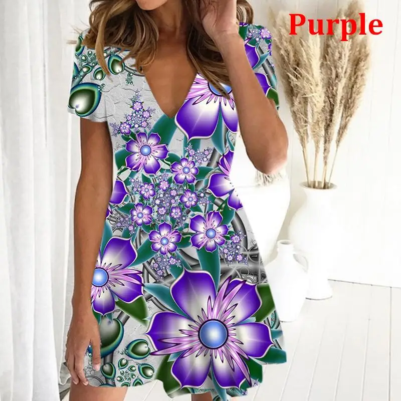 Sexy Deep V Neck Short Sleeve Dress Women 2022 Summer Fashion Flower Mini Skirt Party Travel
Sexy Deep V Neck Short Sleeve Dress Women 2022 Summer Fashion Flower Mini Skirt Party Travel