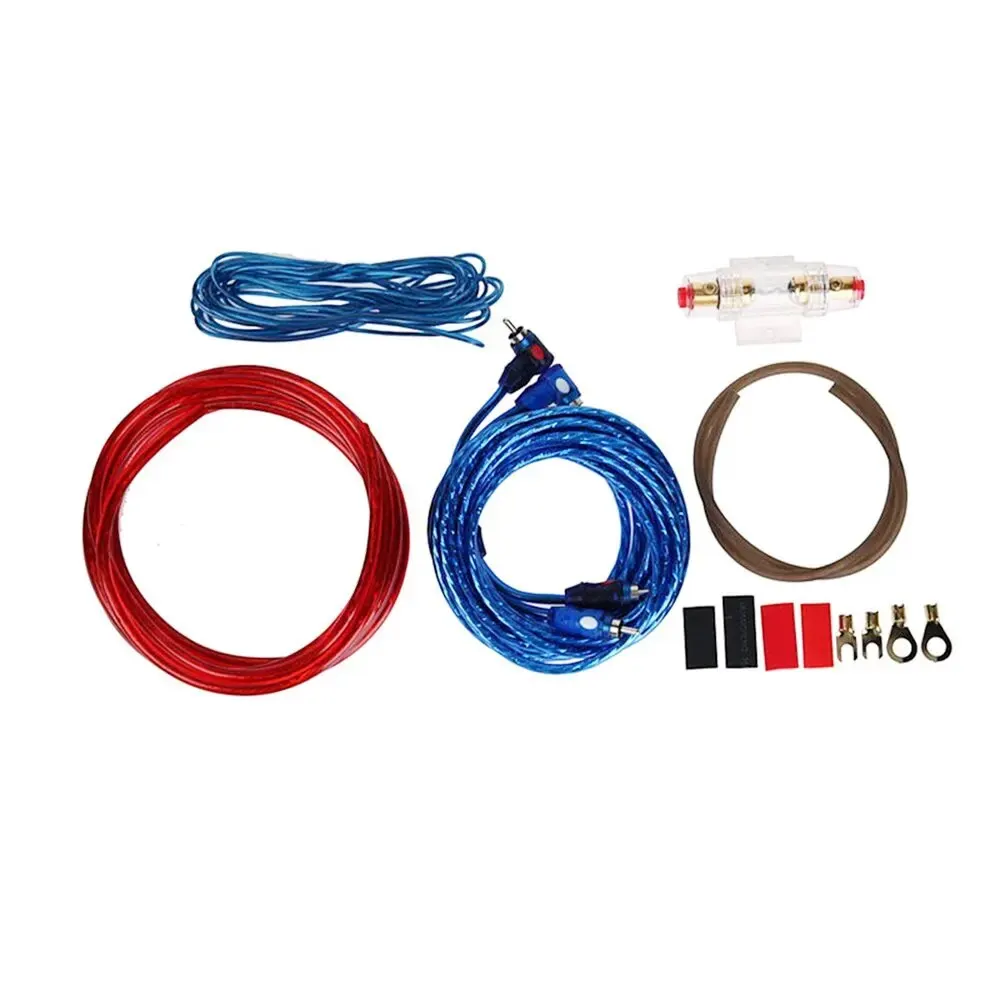 1 Set Car Audio Connected 8-10 Gauge Amp Wire Wiring Amplifier Subwoofer Speaker Installation Kit Power Cable Fuse Holder
1 Set Car Audio Connected 8-10 Gauge Amp Wire Wiring Amplifier Subwoofer Speaker Installation Kit Power Cable Fuse Holder