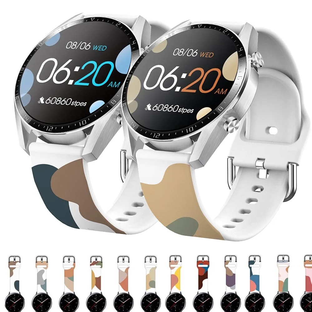 Ремешок силиконовый 20 мм 22 мм для Samsung Galaxy Watch 4/Classic/46 мм/42 мм/active 2 Gear s3/S2 Morandi, ремешок для Huawei GT/2/GT2
Ремешок силиконовый 20 мм 22 мм для Samsung Galaxy Watch 4/Classic/46 мм/42 мм/active 2 Gear s3/S2 Morandi, ремешок для Huawei GT/2/GT2