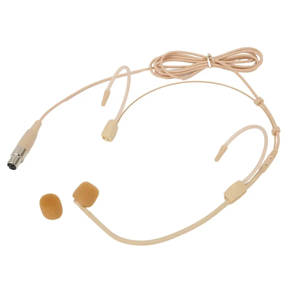 Unidirectional XLR 4-PIN Headworn Headset Microphone For Shure Wireless System Beige Microphone Mic Cover Musical Instrument
Unidirectional XLR 4-PIN Headworn Headset Microphone For Shure Wireless System Beige Microphone Mic Cover Musical Instrument