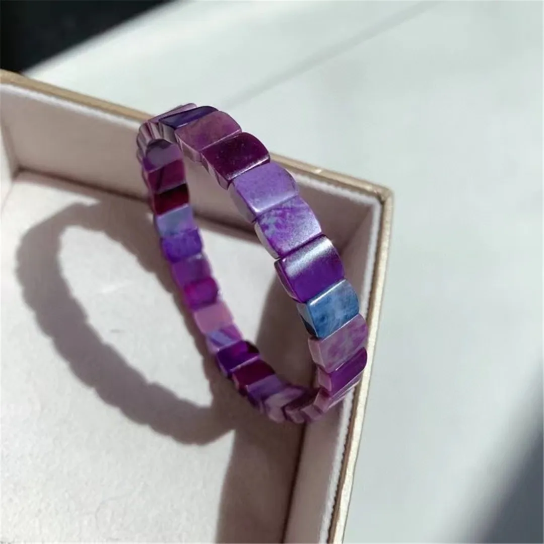 Natural Purple Sugilite Bangle Bracelet Jewelry For Women Lady Men Healing Love Gift Crystal 8x6mm Beads Stone Strands AAAAA
Natural Purple Sugilite Bangle Bracelet Jewelry For Women Lady Men Healing Love Gift Crystal 8x6mm Beads Stone Strands AAAAA
