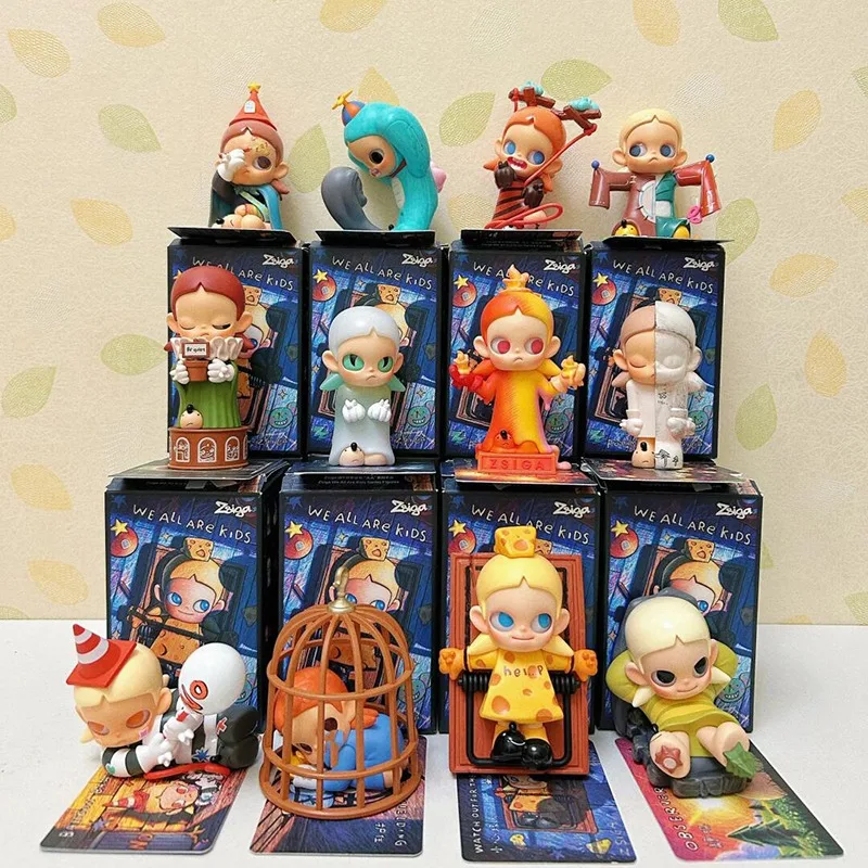 Подлинная серия Zsiga We All Are Kids слепая коробка игрушка модный орнамент гаражный