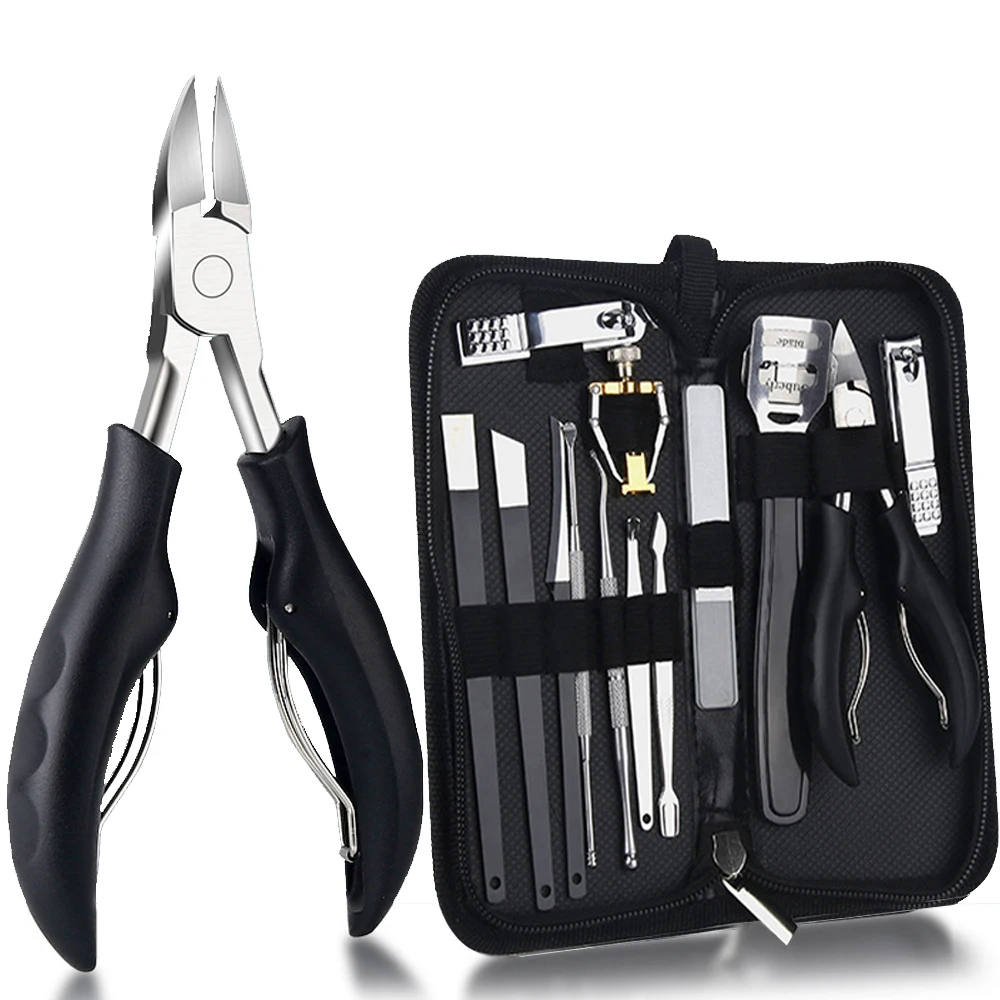 17pcs Stainless Steel Manicure set Professional Nail clipper Kit of Pedicure Tools Ingrown ToeNail Trimmer pedicure set
17pcs Stainless Steel Manicure set Professional Nail clipper Kit of Pedicure Tools Ingrown ToeNail Trimmer pedicure set