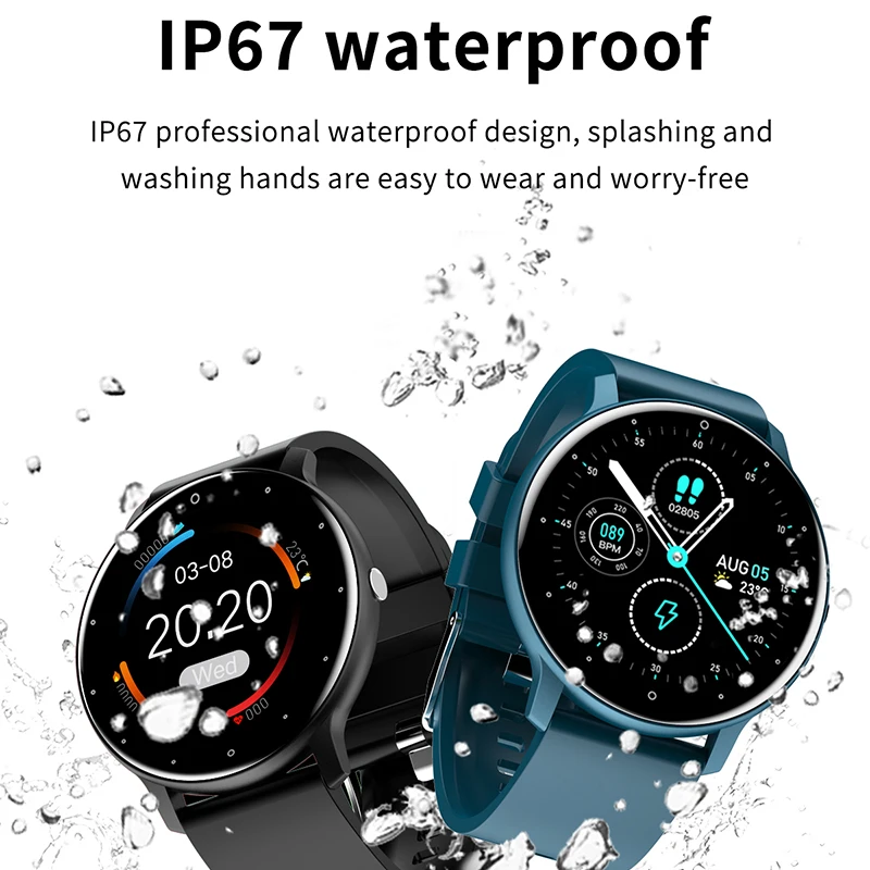 ZL02 Smart Watch for Man Women Waterproof Heart Rate Fitness Men's Sports Smartwatch for iPhone Android Xiaomi Huawei
ZL02 Smart Watch for Man Women Waterproof Heart Rate Fitness Men's Sports Smartwatch for iPhone Android Xiaomi Huawei
