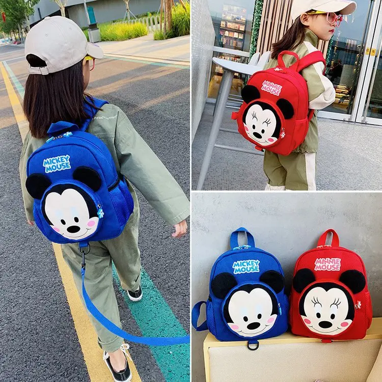 Disney Mickey Mouse Children's School Bag Kindergarten Boy Girl Baby Backpack Anti-lost Pvc Bag Cartoon Backpack Kid's Gifts
Disney Mickey Mouse Children's School Bag Kindergarten Boy Girl Baby Backpack Anti-lost Pvc Bag Cartoon Backpack Kid's Gifts