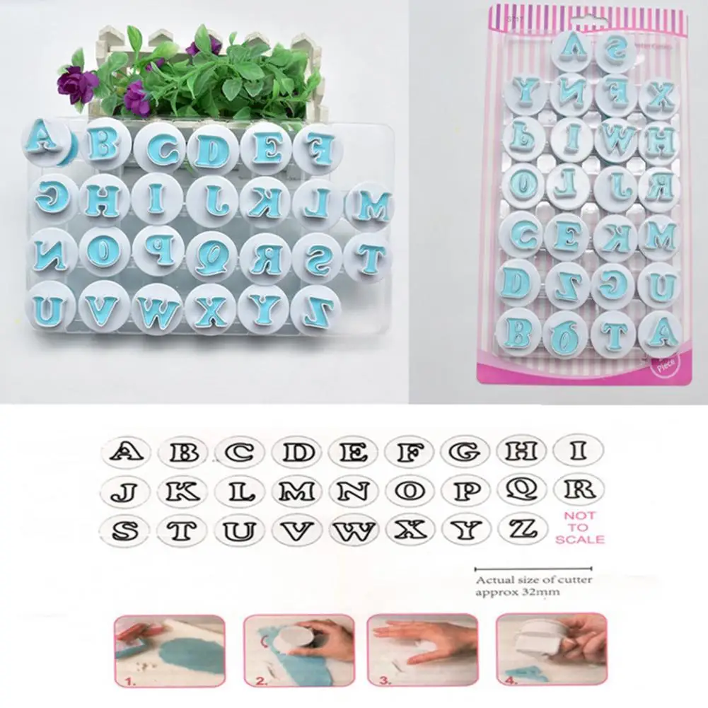1 Set Cookie Mold Practical Biscuit Mold Alphabet Letter Numbers Fondant Biscuits Pastry Cutter Mold DIY Cake Accessories
1 Set Cookie Mold Practical Biscuit Mold Alphabet Letter Numbers Fondant Biscuits Pastry Cutter Mold DIY Cake Accessories