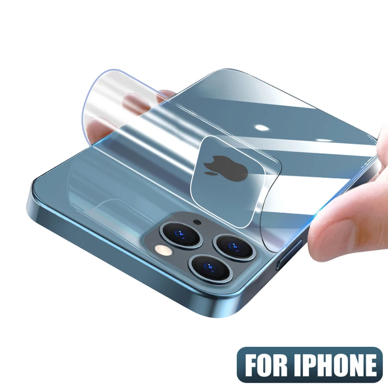 Hydrogel Back Film For iPhone 12 11 Pro Xs Max X XR Screen Protector Back Soft Protective Film On iPhone 7 8 Plus 6 6s SE 2020
Hydrogel Back Film For iPhone 12 11 Pro Xs Max X XR Screen Protector Back Soft Protective Film On iPhone 7 8 Plus 6 6s SE 2020