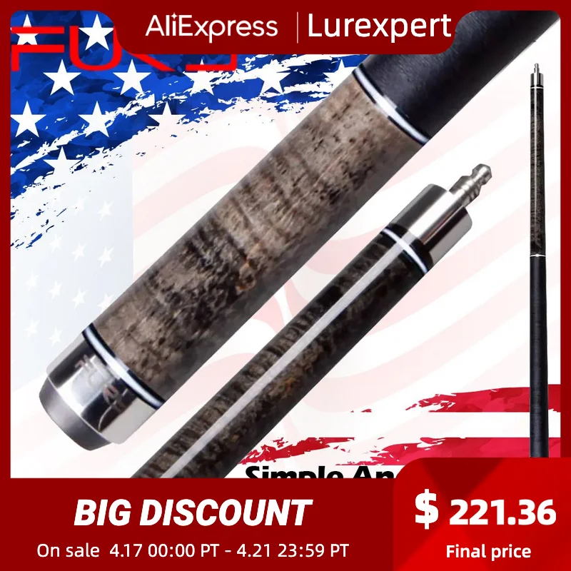 FURY Official Store Pool Cue NA3 11.75mm&13mm Tiger Tip Special Selected Maple Shaft Taco Cue Professional Cue Stick Newly
FURY Official Store Pool Cue NA3 11.75mm&13mm Tiger Tip Special Selected Maple Shaft Taco Cue Professional Cue Stick Newly
