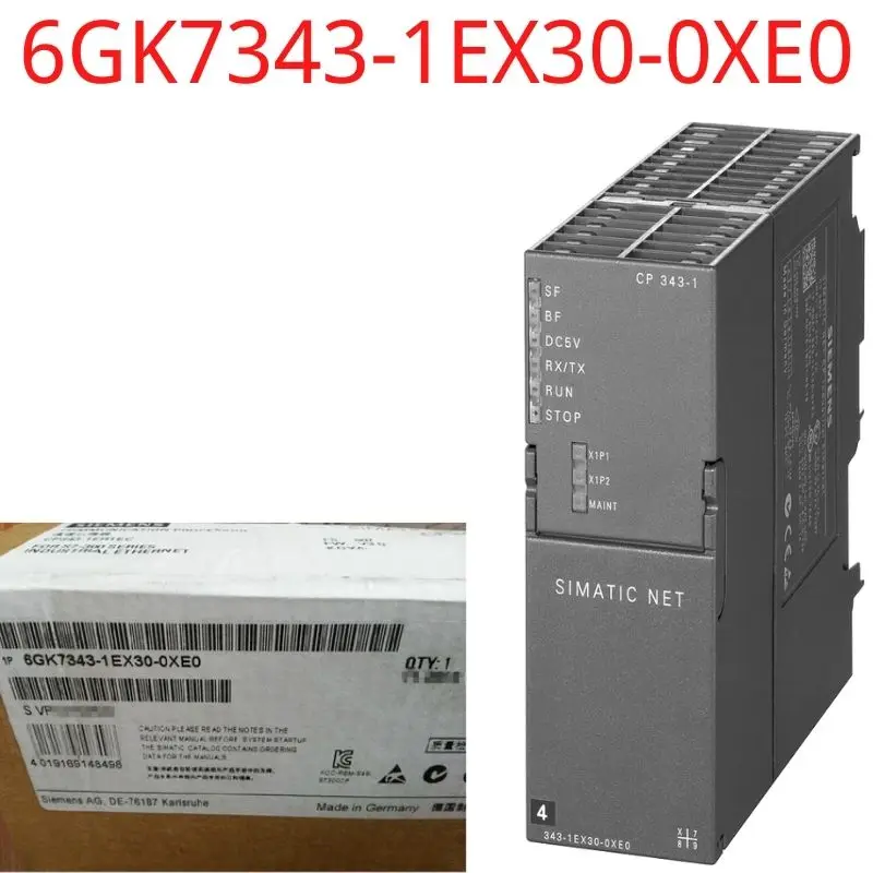 Новый брендовый Коммуникационный процессор 6GK7343-1EX30-0XE 0 CP 343-1 для подключения планшетов к промышленному Ethernet через ISO
Новый брендовый Коммуникационный процессор 6GK7343-1EX30-0XE 0 CP 343-1 для подключения планшетов к промышленному Ethernet через ISO
