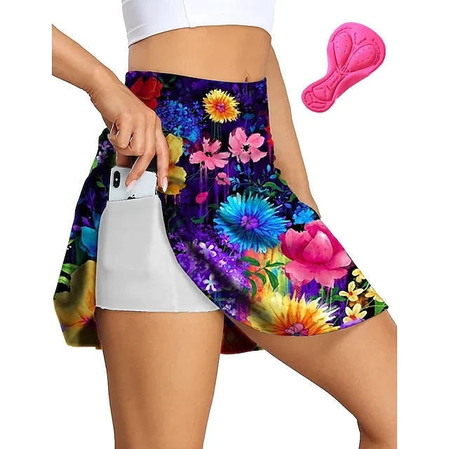 2022 Women's Cycling Skirt Summer Bike Shorts with Skirt One Pocket Stretch & Spandex Bike Bottoms 3D Pad Breathable Quick Dry
2022 Women's Cycling Skirt Summer Bike Shorts with Skirt One Pocket Stretch & Spandex Bike Bottoms 3D Pad Breathable Quick Dry
