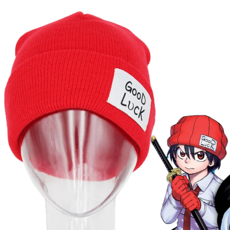 Anime Game UNDEAD Unluck Good Luck Wool Knitted Hat Cosplay Red Bell Shaped Bucket Cap Unisex Costume Prop Accessories
Anime Game UNDEAD Unluck Good Luck Wool Knitted Hat Cosplay Red Bell Shaped Bucket Cap Unisex Costume Prop Accessories